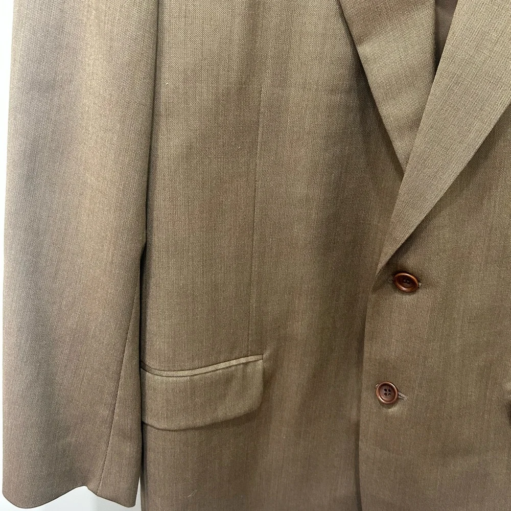 Canali Blazer 52R‎ Brown Proposta Men’s 100% Pure Wool Sport Coat Made In Italy